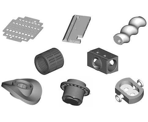 Machinery and equipment: plate parts, rotary parts, cam parts, forming parts, body stub